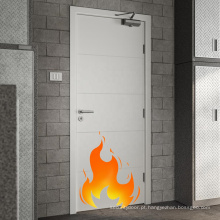UL listado 90 min Frame com classificação de incêndio e 90 minutos de incêndio com o incêndio com o incêndio de porta de incêndio fabricante de portas classificadas
